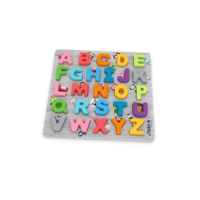 J'Adore ABC + Peekaboo Buddies Deluxe Wooden Puzzle