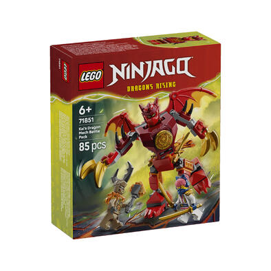 LEGO NINJAGO Kai&rsquo;s Dragon Mech Battle Pack 71851