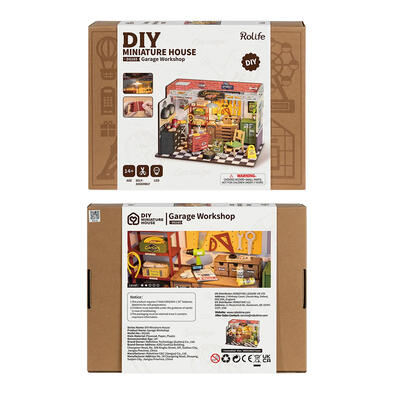 Rolife DIY Miniature House Kit - Garage Workshop DG165