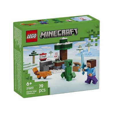 LEGO Minecraft Steve&rsquo;s Taiga Adventure 21583
