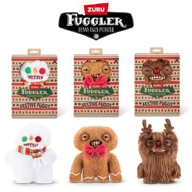 Fugglers - 9” Plush: Festive Fuggs - Assorted