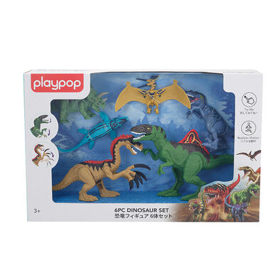 playpop Dinosaur 6 Pcs Set