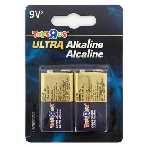 Toys"R"Us Ultra Alkaline 9V 2's