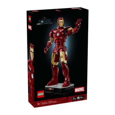 LEGO Marvel Iron Man Mark 3 Collectors&rsquo; Edition 76344