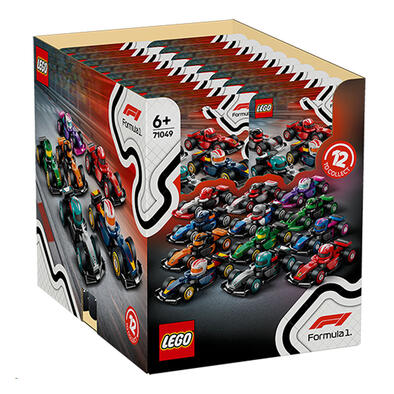 LEGO Minifigures F1 Collectible Race Cars 71049 - Assorted (1 Carton/36 Pieces Pre-Order)