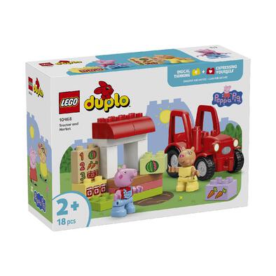 LEGO DUPLO Peppa Pig Tractor and Market 10468