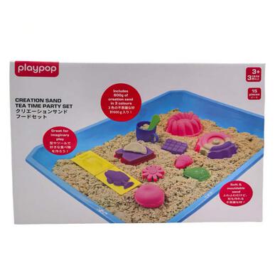 playpop Creation Sand Tea Time Party Set