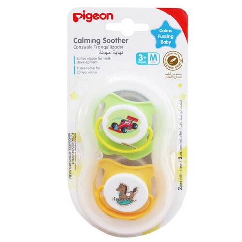 Pigeon Calming Soother Boy 2 Pieces Size M