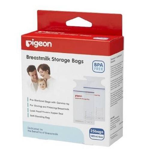 Pigeon Breastmilk Storage Bags (25 Bags)
