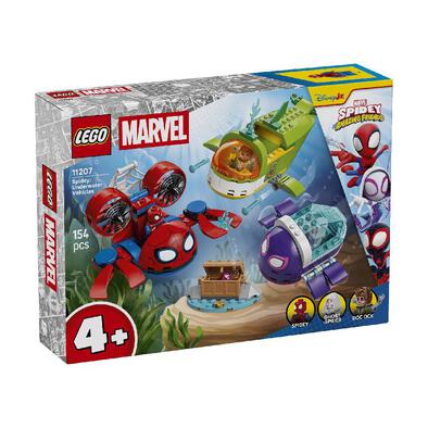 LEGO Marvel Spidey And His Amazing Friends Spidey: Underwater Vehicles 11207