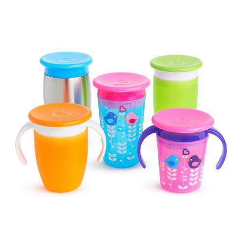 Munchkin 4 Pack Miracle Cup Lids
