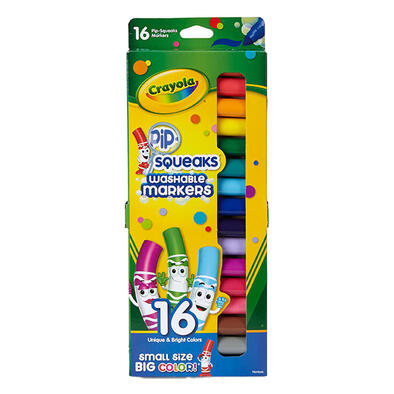 Crayola 16Ct Pip Squeaks Makers