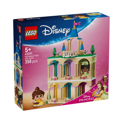 LEGO Disney Princess Mini Belle & Tiana with Castle 43281
